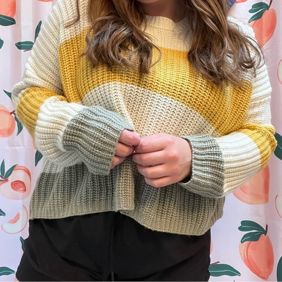 Moon & Madison Striped Knit Sweater - Picture 5 of 5